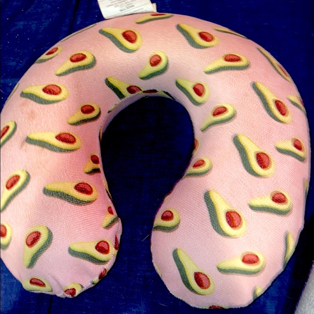avocado neck pillow